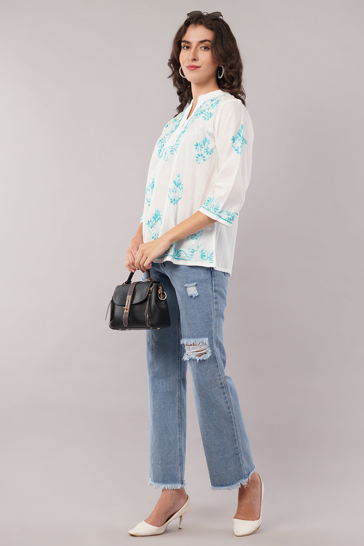 Women's Cotton Straight Fit/Straight Top