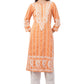 Women's Cotton Hand Embroidered Regular Straight Kurta/Kurti for Women & Girls