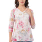 Women's Printed Maslin Straight Fit/Straight Top