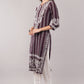 Women's Cotton Hand Embroidered Regular Straight Kurta/Kurti for Women & Girls