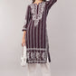 Women's Cotton Hand Embroidered Regular Straight Kurta/Kurti for Women & Girls
