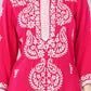 Hand Embroidered Rayon Chikankari Kurta with Pant Set | Ethnic Indian wear- Lucknow Chikankari Suit Set